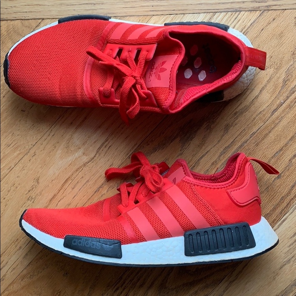 Red adidas NMD